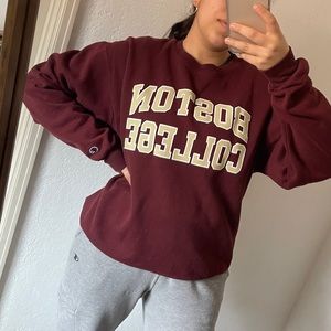 Champion Boston College sweatshirt size large